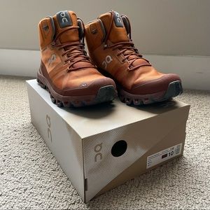 On Cloudrock Waterproof Hiking Boots